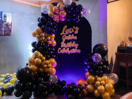 Event decoration showcase