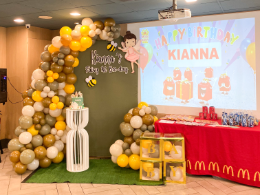 Event decoration showcase