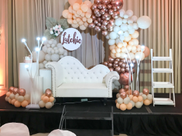 Event decoration showcase