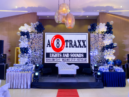 Event decoration showcase